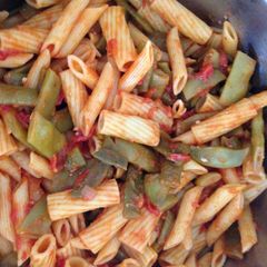 A picture of Italian Flat String Beans (Green Beans).