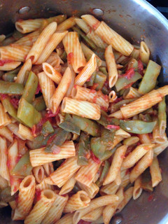 A picture of Italian Flat String Beans (Green Beans).