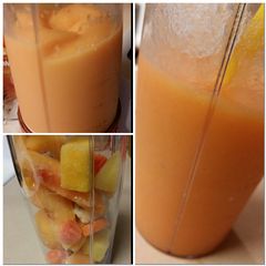 A picture of Alee's Peachy Smoothie Fix.