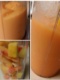 A picture of Alee's Peachy Smoothie Fix.