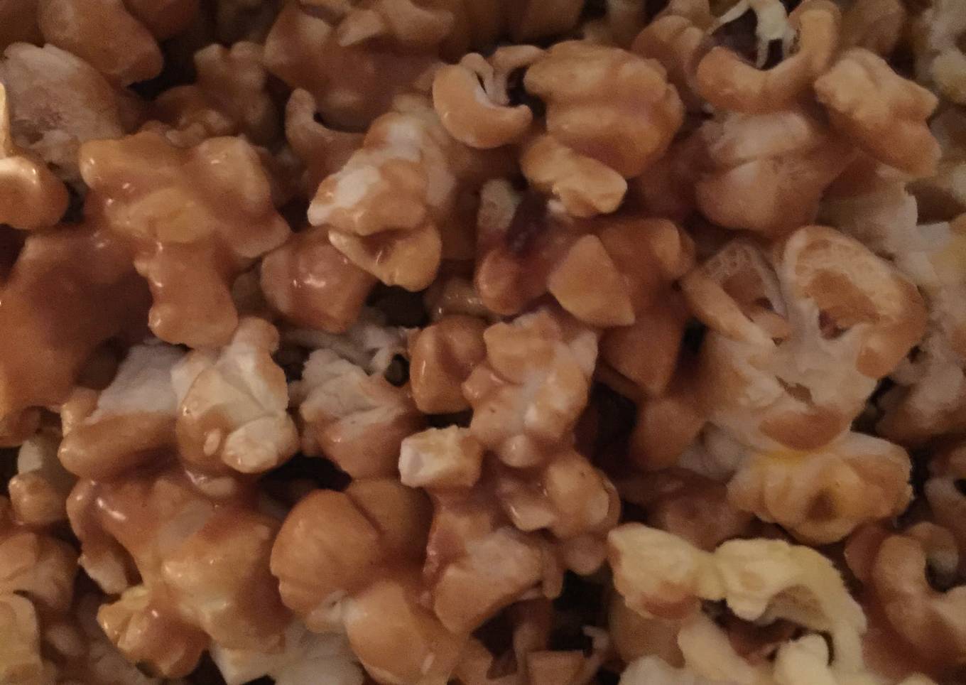 Crazy Peanut Butter Popcorn