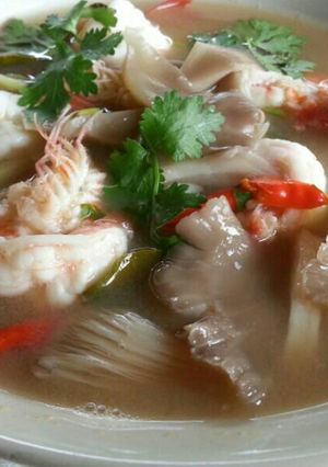รูปของ ต้มยำกุ้งเห็ดฟาง