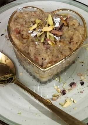 केसर मखाना हलवा रेसिपी मुख्य फोटो