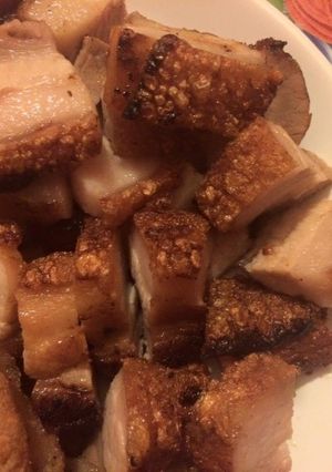Hình của món Thịt quay bằng chảo.
