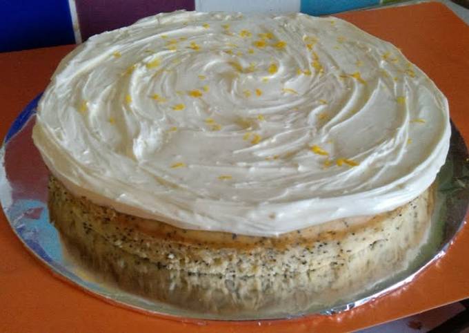 Recipe of Quick Vickys Orange Poppy Seed Cake