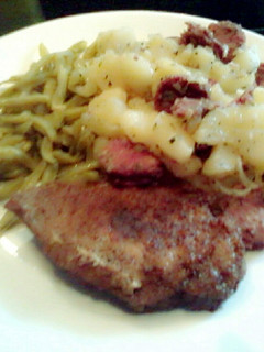 A picture of Smothered potatoes.