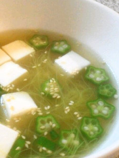 A picture of Corn Silky String Soup.