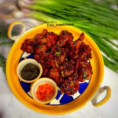 A picture of Chicken Lollipop.