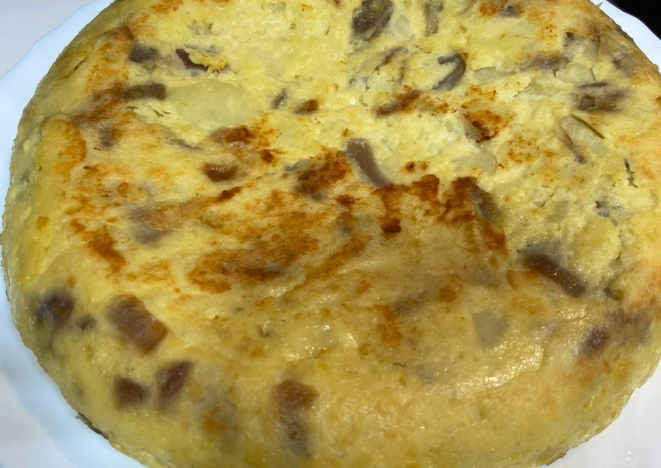 Tortilla de patatas (sin freír)