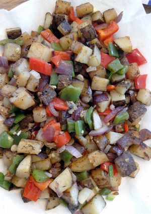 A picture of Breakfast Potatoes.