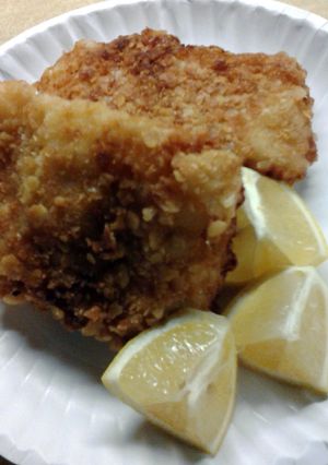 A picture of Copycat Lubys Baked Fish.