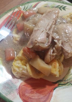 A picture of Real simple chicken dinner.