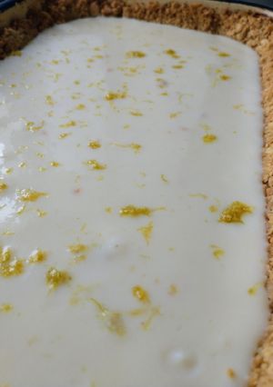 Una foto de Tarta de limón fácil