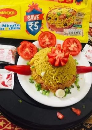 मैगी पुलाव (maggi pulao recipe in Hindi) रेसिपी मुख्य फोटो