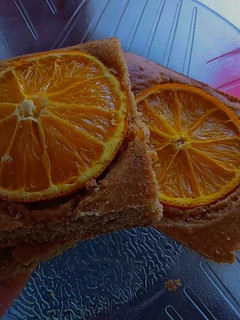 Una foto de Cuadrados de naranja saludables (sin azúcar ni harina refinada)
