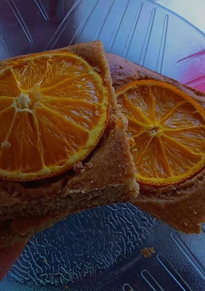 Una foto de Cuadrados de naranja saludables (sin azúcar ni harina refinada)
