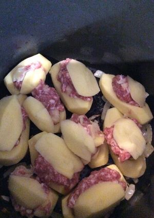 Une photo de Pommes de terre farcies Cookeo