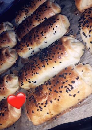 صورة لوصفة خبز تركي محشي 😋