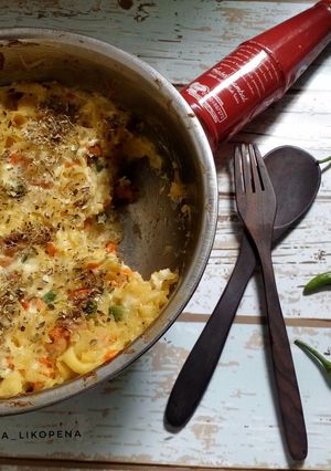 Foto resep Schotel macaroni keju