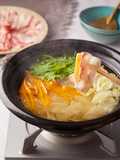 Wrap with Vegetables! Shabu-Shabu with White Dashi