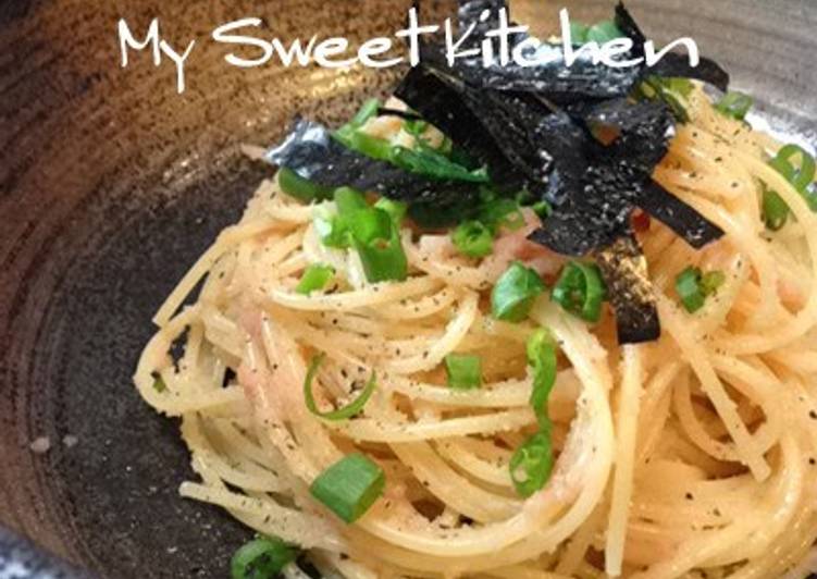 Simple Way to Make Ultimate Really Easy and Delicious Mentaiko Pasta