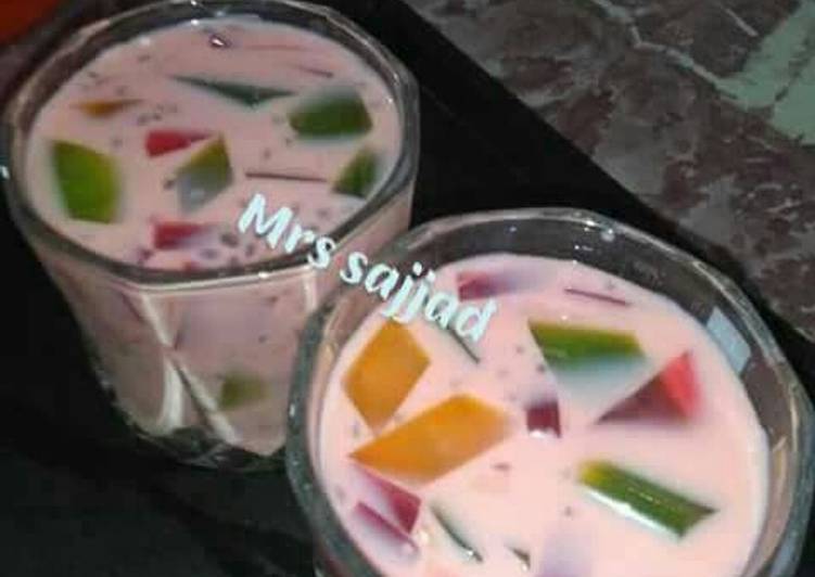 Special Falooda Sherbet #GarmionKMashroobat#3WeekeChallenge