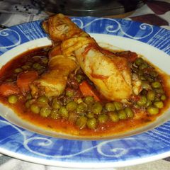 A picture of Chicken Cooked In Beer.