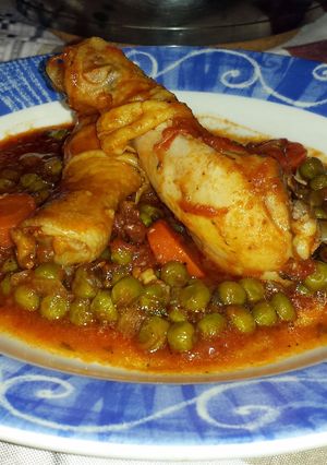 A picture of Chicken Cooked In Beer.