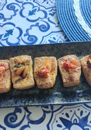 酥脆氣炸豆腐 的食譜成品照片