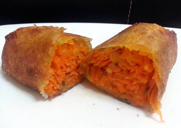 Easiest Way to Make Any-night-of-the-week Carrot Spring Roll