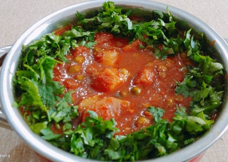 Simple Way to Make Favorite Aloo Matar