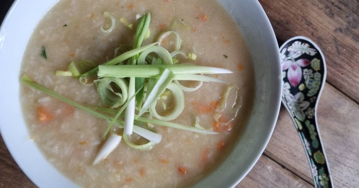 ?Gachas de arroz (congee)? Receta de Lara Aragon 