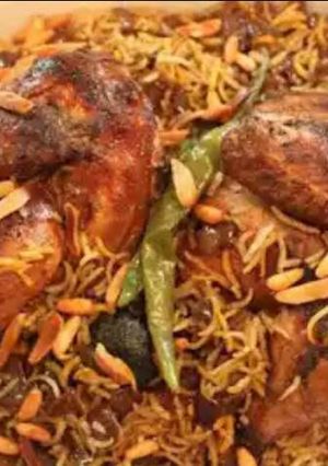 صورة لوصفة الكبسة عطريقتي