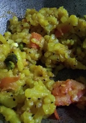 A picture of Aaloo bhaji.