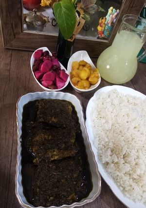 عکسی از دستور قلیه ماهی
