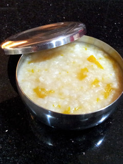 A picture of Pumpkin Congee.