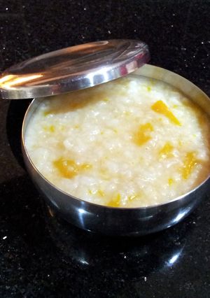 A picture of Pumpkin Congee.
