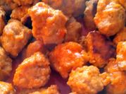 A picture of ground chicken