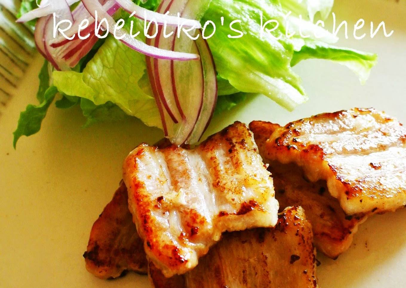 Homemade Shio-Koji (Salted Rice Malt) and Salt Pork
