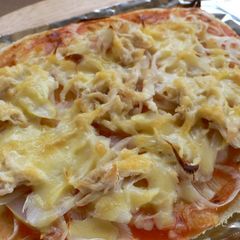 Fluffy Okara Pizza A picture of Fluffy Okara Pizza.