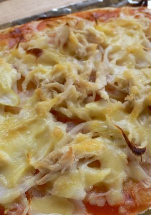 A picture of Fluffy Okara Pizza.