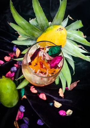 A picture of Mango Kulfi Falooda.