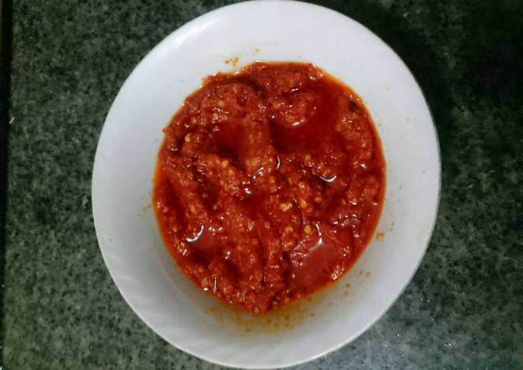 Resep Sambel Matang Gula Merah oleh Desy Minggar Tria Sari 