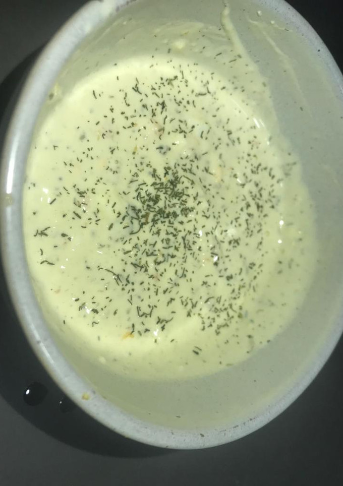 Una foto de Salsa tártara casera