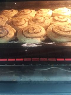 Una foto de Rollitos de canela sin lácteos