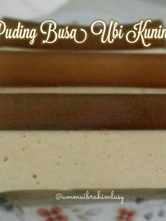 Foto resep Puding Busa Ubi Kuning