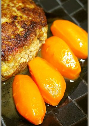 A picture of Former Steak Chef's Recipe! Easy Glazed Carrots.