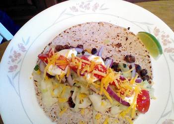 How To Prepare Recipe Black bean tacos with sauteed cabbage Yummy