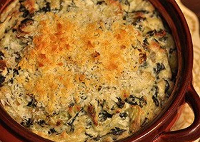 Simple Way to Prepare Homemade Artichoke Spinach Dip