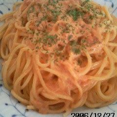 A picture of Easy Crab and Tomato Cream Spaghetti.